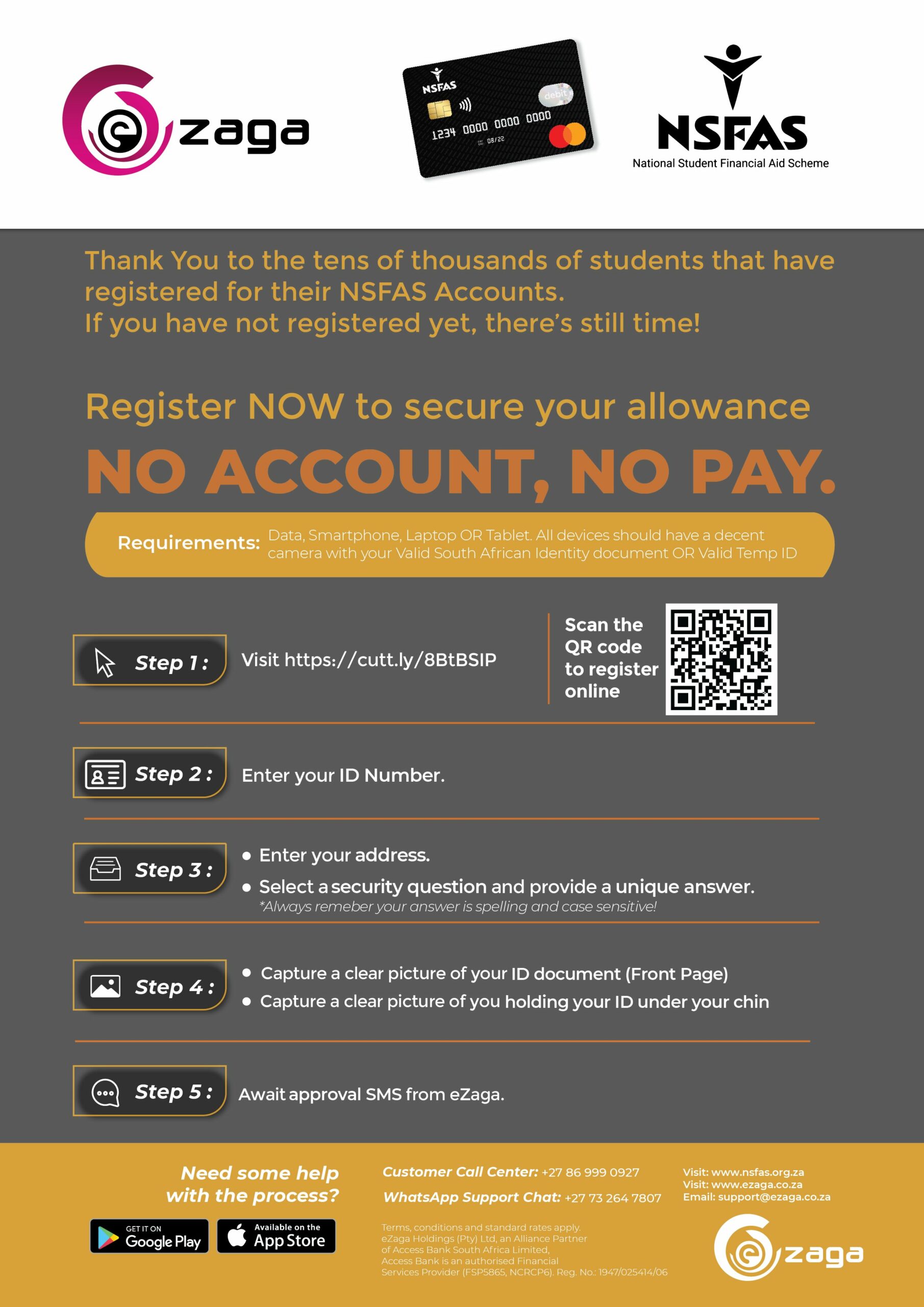 How To Withdraw Cashless With NSFAS Card